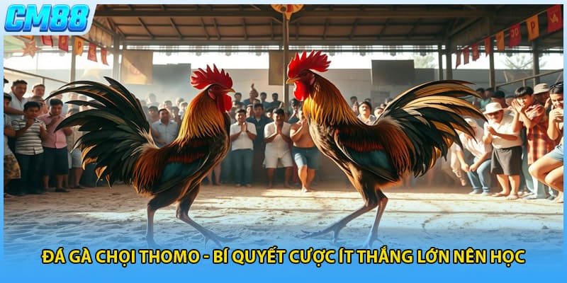 Đá Gà Chọi Thomo - Bí Quyết Cược Ít Thắng Lớn Nên Học